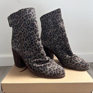 Leopard Print Boots